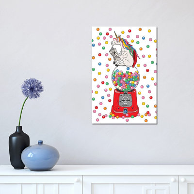 " Unicorn Poop Gumballs " Graphic Art Print