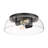 Iftimie 14" Flush Mount with Clear Glass-873201856