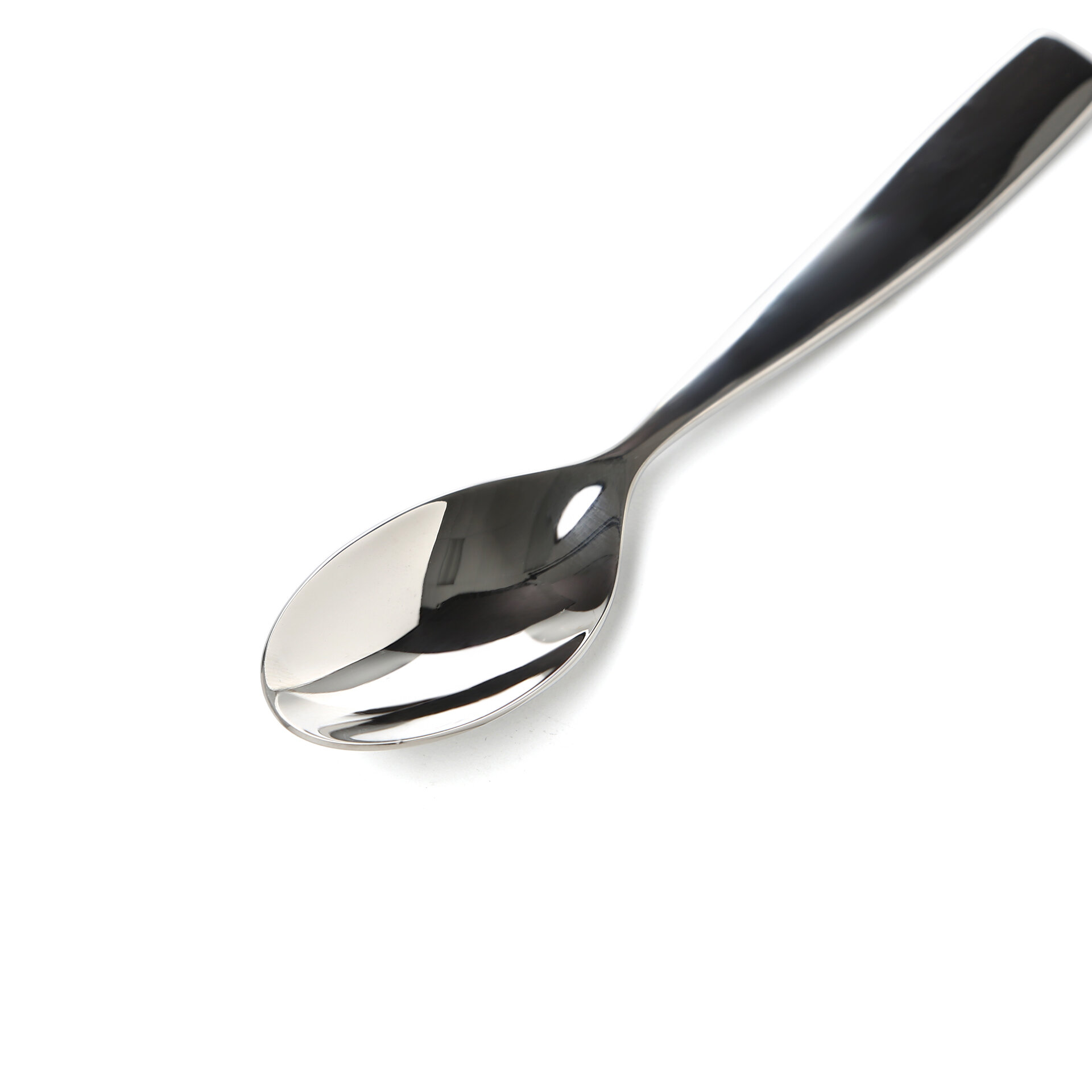 Winco Salad Tongs, Fork And Spoon, Satin Finish Stainless Steel