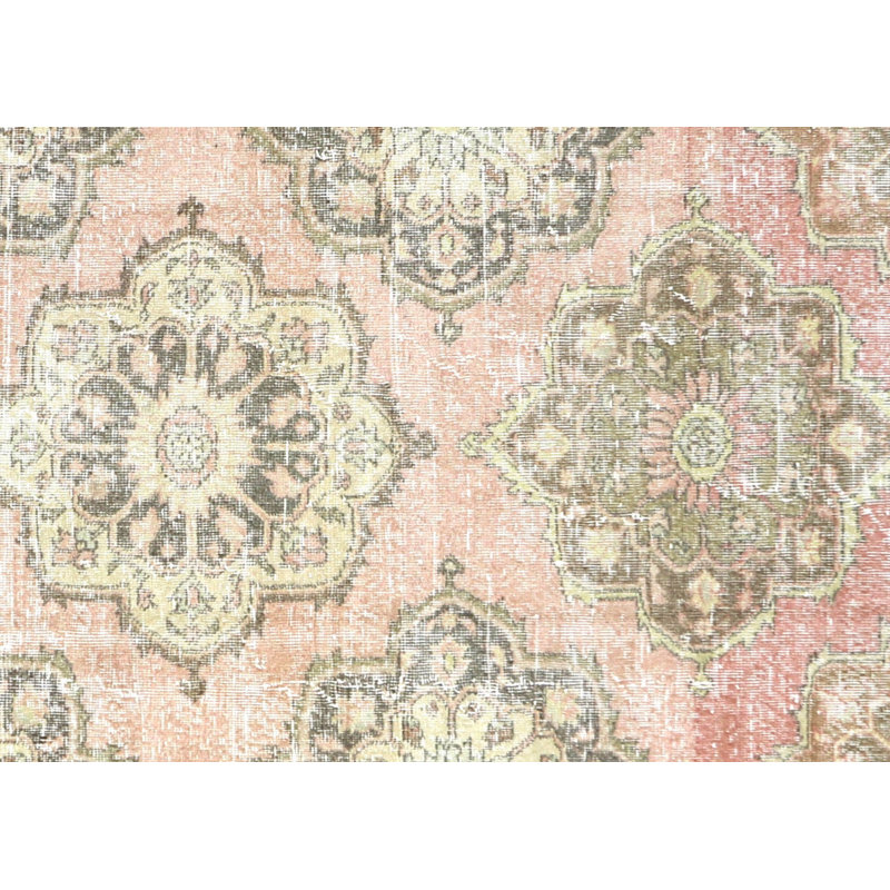 Gallery Size One-of-a-Kind 4'10" X 12'10" 1960s Runner Wool Area Rug in