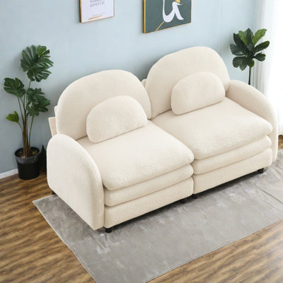 Causeuse modulaire 2 places Cloud Comfort Teddy