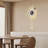 Metal Wall Clock With LED Light-1290585614