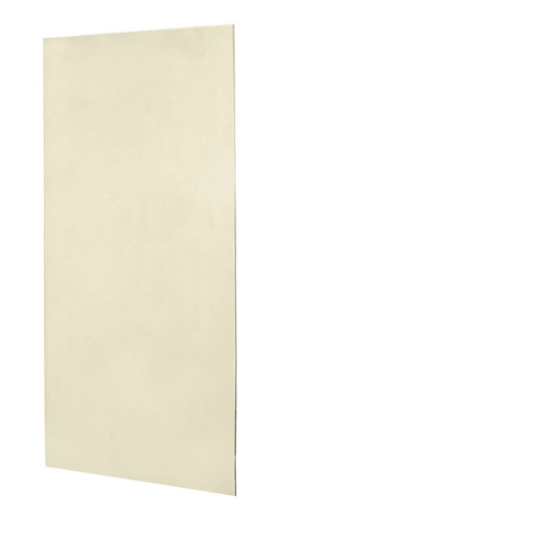 Paroi de douche à panneau unique 72 po x 36 po x 0,25 po Solid Surface, Os