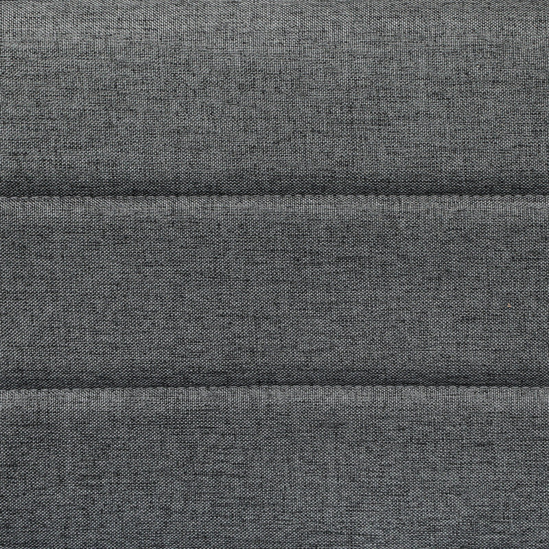 Cadre de lit avec tête de lit avec rangement, cadre de lit plateforme avec lumières DEL, Double, Gris