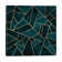 Deep Teal Stone by Elisabeth Fredriksson - Print on Canvas