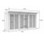 Pent Summer House (Full Height Window)-2101084882