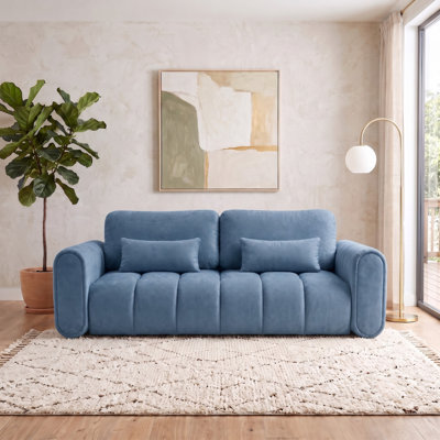 3 Seater Sofa Bed with Cushions