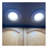 6" Led Retrofit Downlight 5cct Adjustable With Night Light Function
