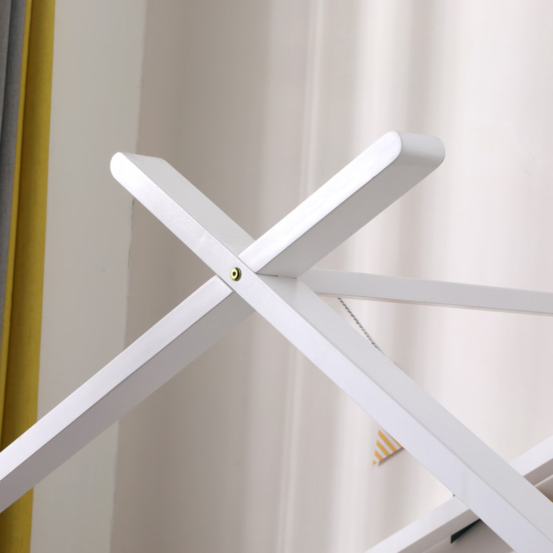 Laurentius Single (3') House Beds, White, No Mattress, Without Trundle