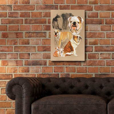 " English Bulldog " by Barbara Keith