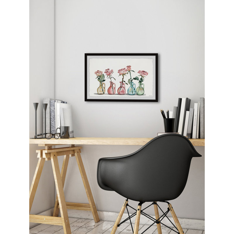 All About Roses - Single Picture Frame Painting, 41 cm H x 61 cm W