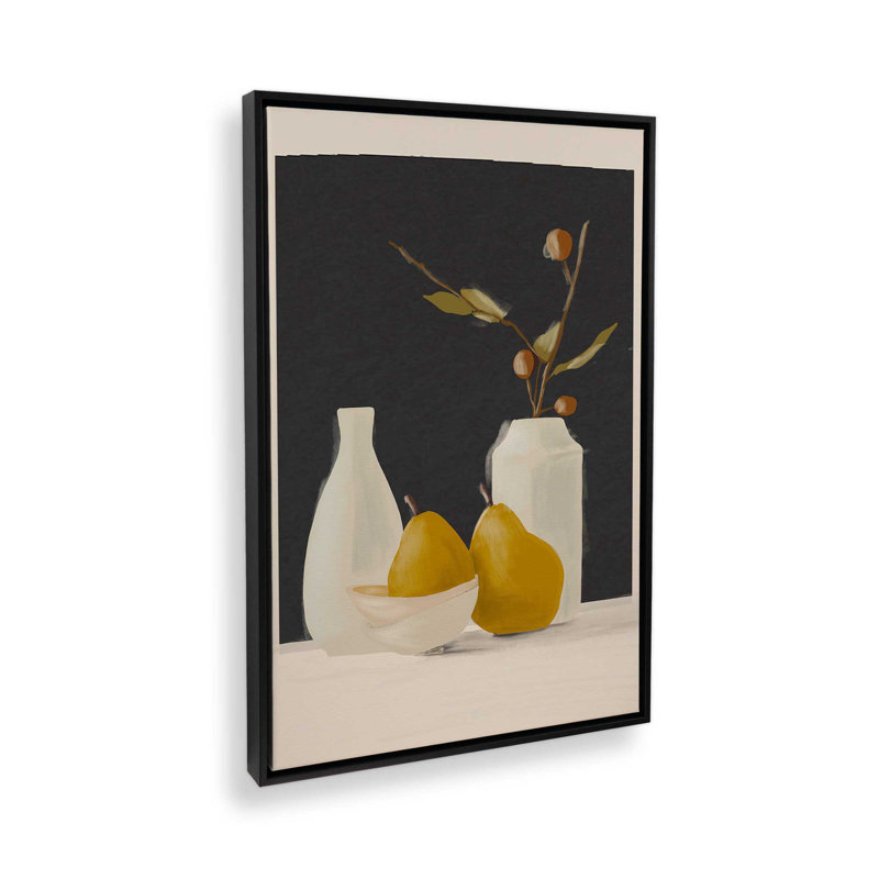 «Minimalist Still Life 10» par Thingdesign, reproduction d'art, H 16 po x l 12 po, Impression encadrée sans passe-partout