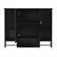 Armoire murale de salle de bain améliorée au-dessus de la toilette, rangement en bois avec charnières à fermeture douce et compartiments polyvalents