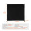 Paravent, paravent à panneau simple, écran d'intimité de 6 pi à l'intérieur, paravent de séparation de pièce, panneau de paravent autoportant pour bureau, chambre à coucher, noir