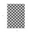Tapis intérieur lavable à pois noir 3 pi x 5 pi