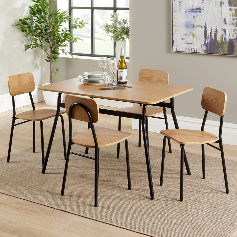 Adekunle 4 - Person Dining Set