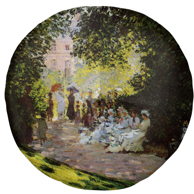 Claude Monet Reversible Throw Pillow, 27.5" x 55.5"