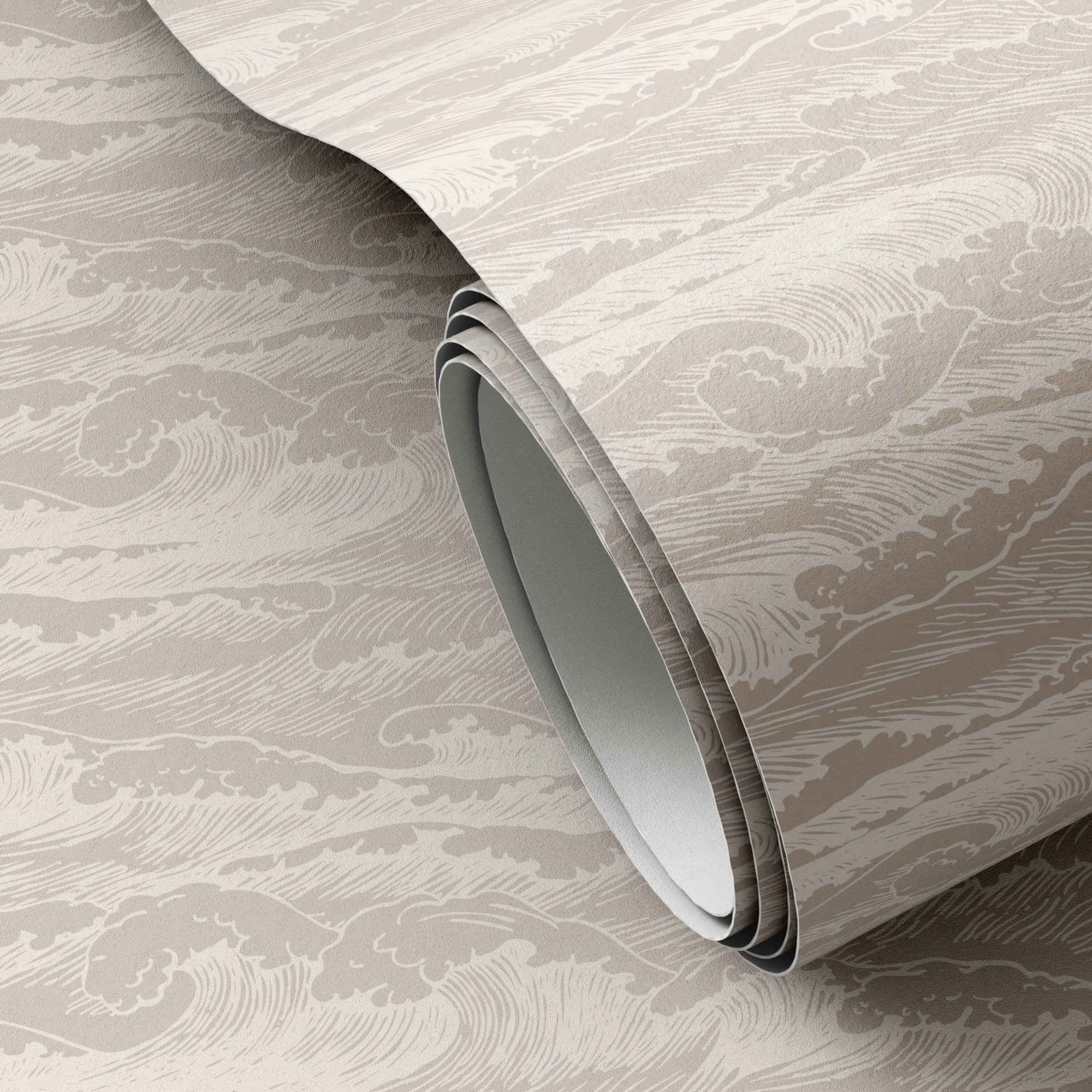 Fielder Wavebreak Wallpaper by Getty Images, Gray I