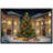 Christmas Holiday Celebration " IDEA4WALL Canvas Wall Art Merry Christmas Pictures Home Wall Decorations For Bedroom Living Room Paintings Canvas Prints Framed "-102155962-79467069