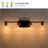 Modern 4- Bathroom Vanity Lights With Glass Shade, Vintage Flair For Over Mirror, Kitchen, Dinning Room, Bedroom, Hallway - Gold & Matte Black Elegant