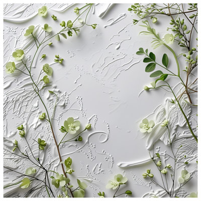 Greenery Wall Tapestry - Floral Wall Decor