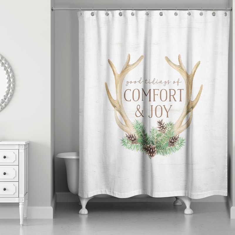 Rideau de douche simple Ceibhfhionn