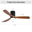 Ceiling Fan with LED Lights