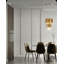 Applique murale moderne en cristal 1 lumière Medau