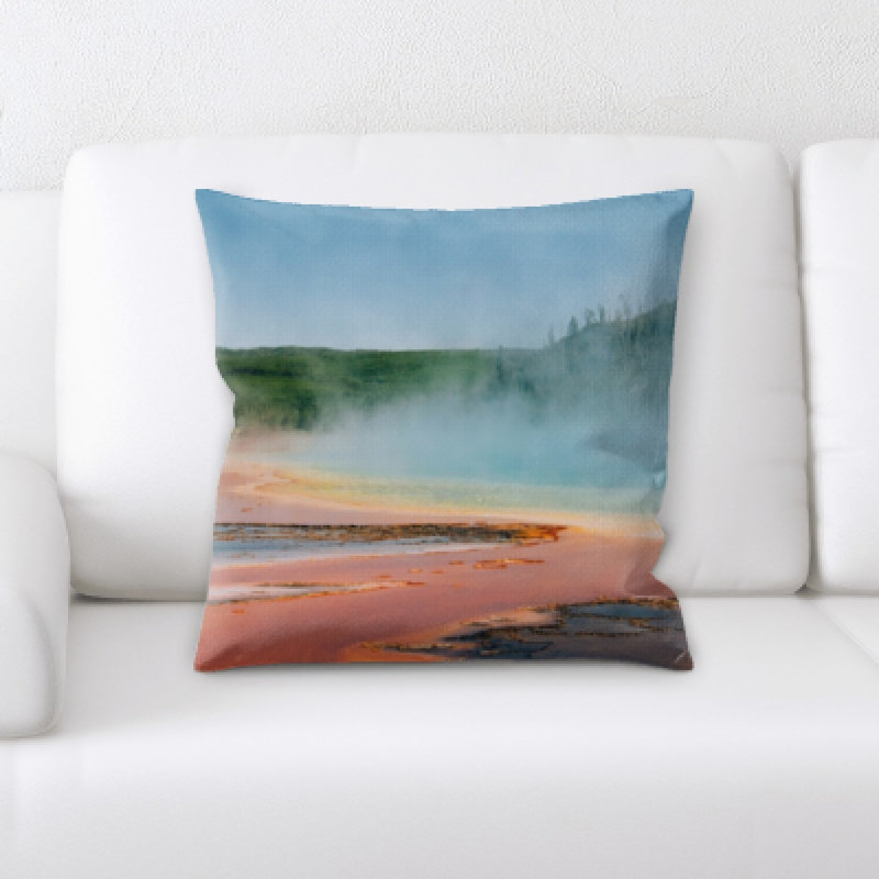 Microsuede Throw Pillow