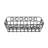 Spectrum Scroll Pantryware Stainless Steel Bread Basket