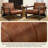 Paynesville 26.75'' W Tufted Genuine Leather Accent Lounge Armchair-80786262