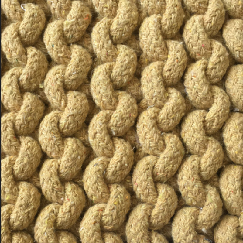 Moro POUF, Coton jaune