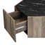 Table basse hexagonale en bois rustique rétro-811984810