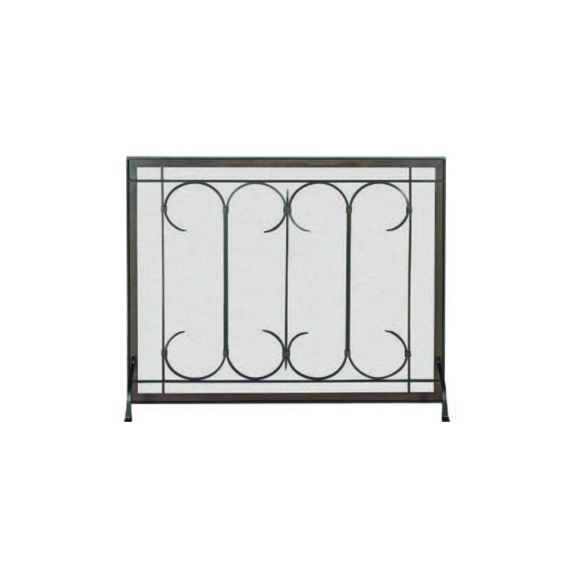 1 Panel Steel Fireplace Screen