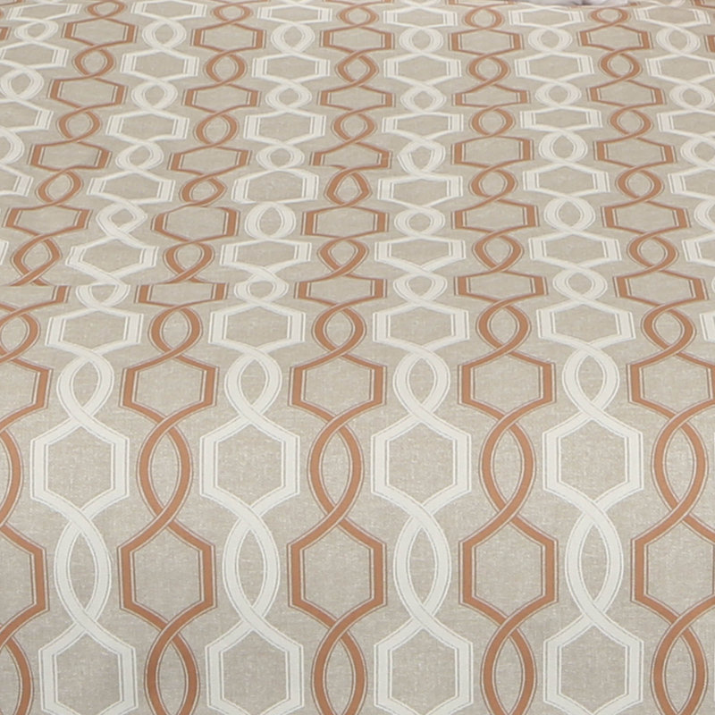 Whittier Machine Woven Geometric Shapes Comforter, Full Comforter + 5 Additional Pieces