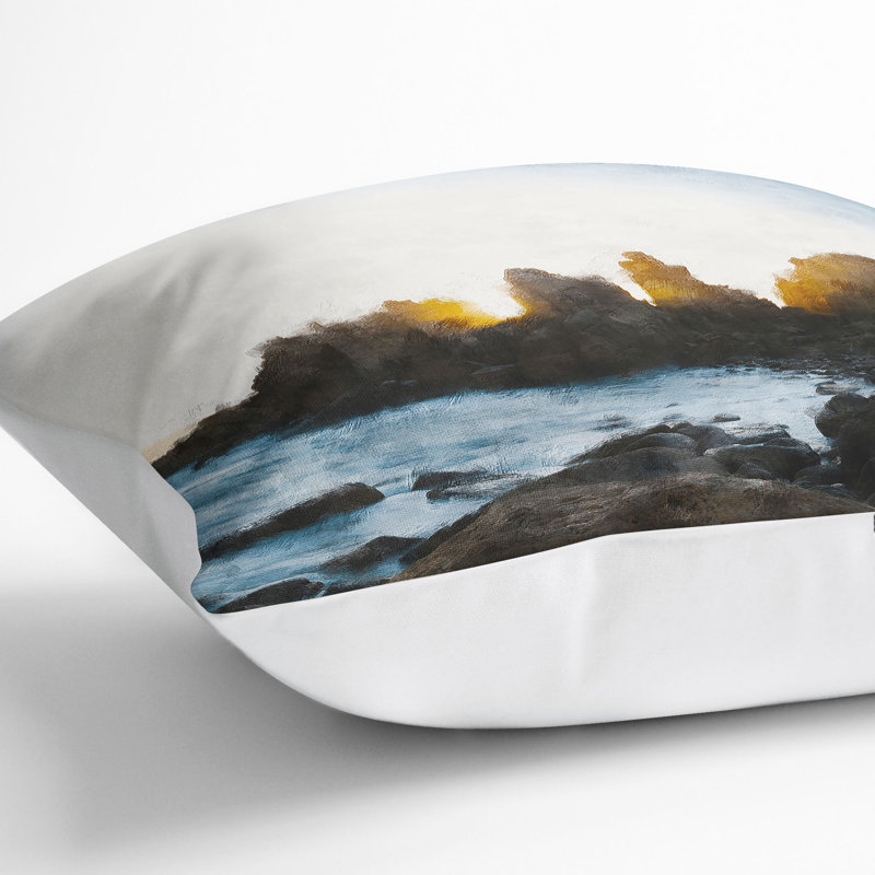 Square Cushion, White, 55cm H x 55cm W x 20cm D