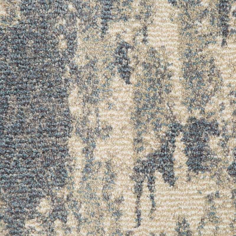 Abstract Indoor Rug, Runner 2'7" x 10'