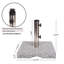 Base de parasol UM-Holder Square 55 lb