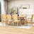 Rokiatou 9-Piece Dining Set,Removable Leaf Table with Wood Chairs-141348650-141348651