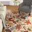 Tapis floral en laine crocheté à la main Emrick-19277032