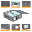 Rebrilliant Fabric Underbed Storage