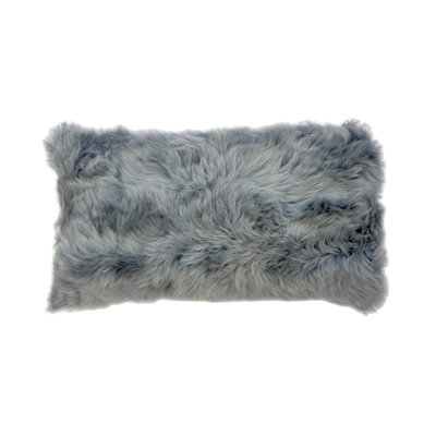 Sheepskin Flax Linen backed pillow