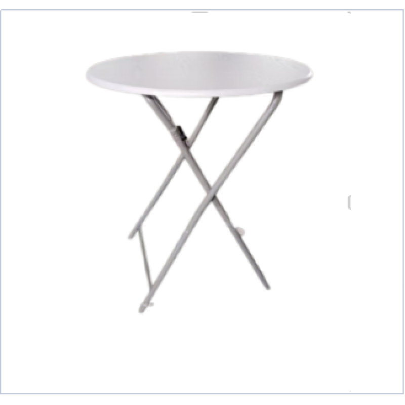 Ensemble de 2 tables de bar pliantes