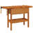 Haletky 48.8'' W Solid Wood Top Workbench