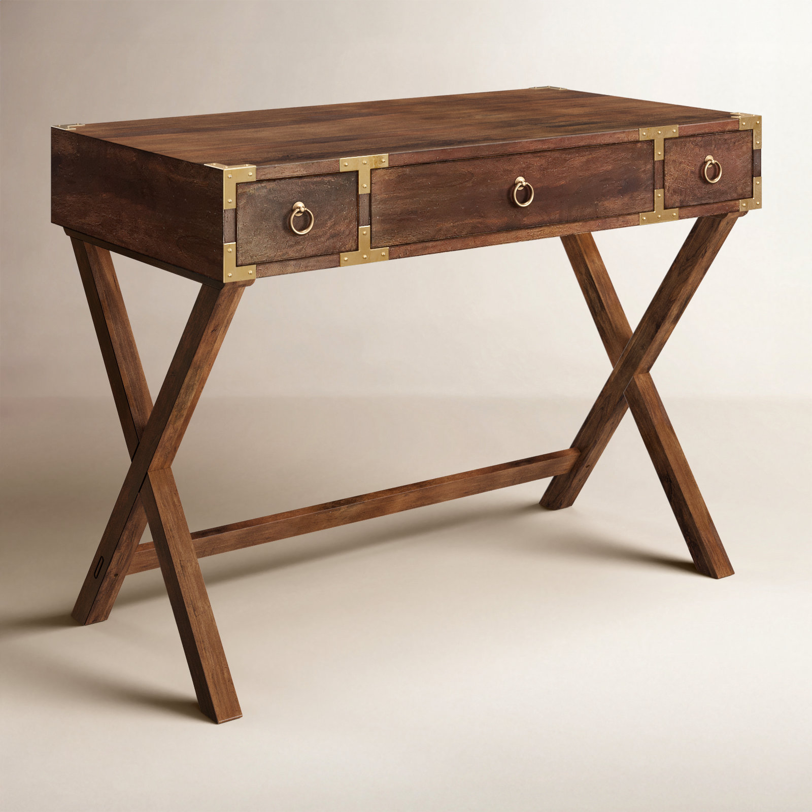Aerilyn 41" Writing Desk, Brown