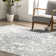 Honiton Abstract Blue Area Rug