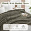 Jeté en laine Peace Nest Chunky Knit-116192685