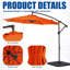 Parasol rond en porte-à-faux 120 po Cheryl-Ann-1182979974