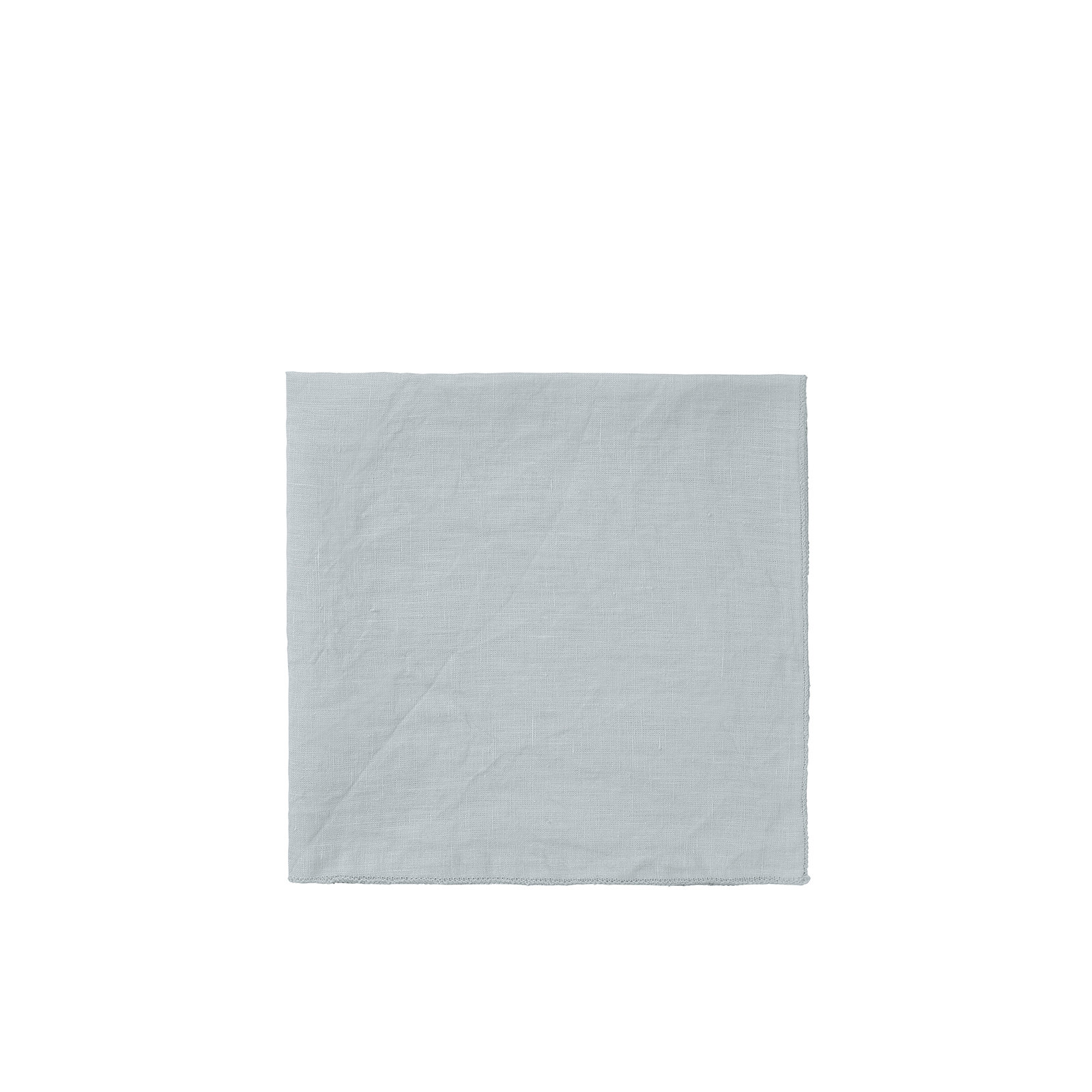 Mio LINEO 4 Piece Linen Napkin Set, Light Gray