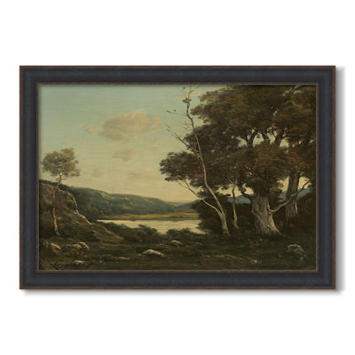 Landscape, 1898-Henri Harpignies-Custom Framed Canvas